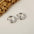Wholesale S925 Sterling Silver Nail Ear Buckle  Light Luxury Earrings