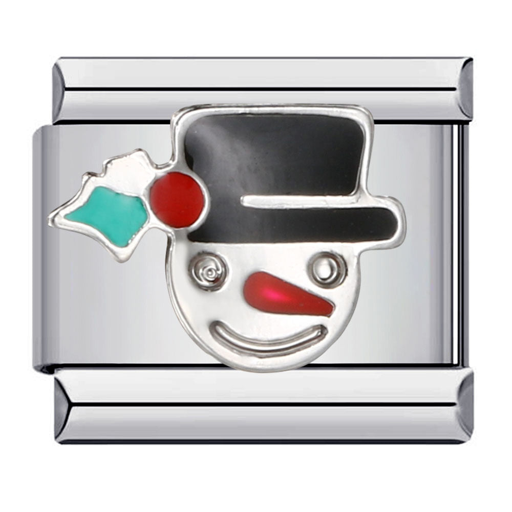 Wholesale Italian Charm Bracelet 9mm DIY Splicing Removable Christmas Party Stainless Steel Composable Bracelet