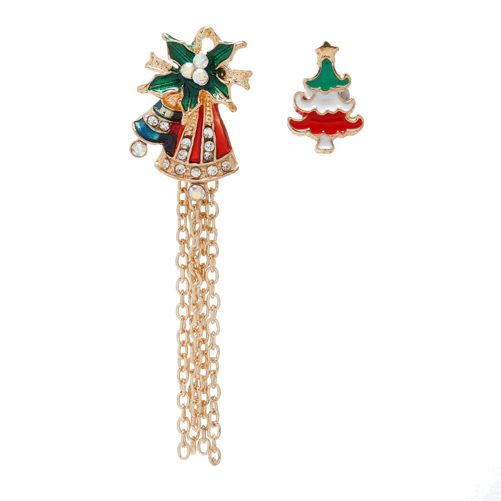 Wholesale Cartoon Christmas Elk Tassel Brooch ACC-BCH-DingZhou003