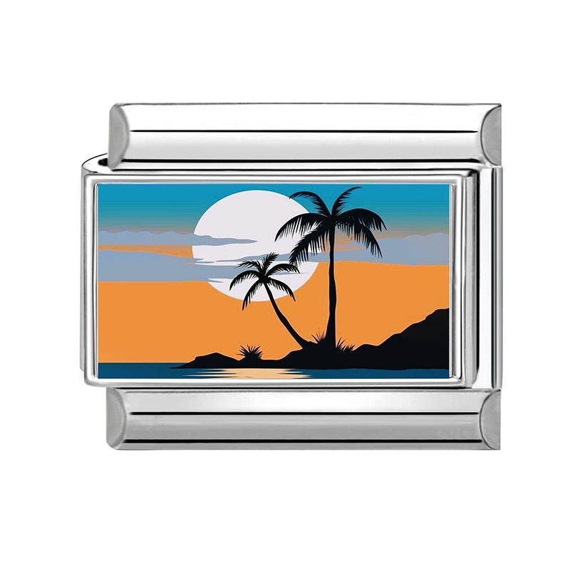 Wholesale Landscape Design DIY Modular Bracelet Kit Fashion Accessory Boutique Resale