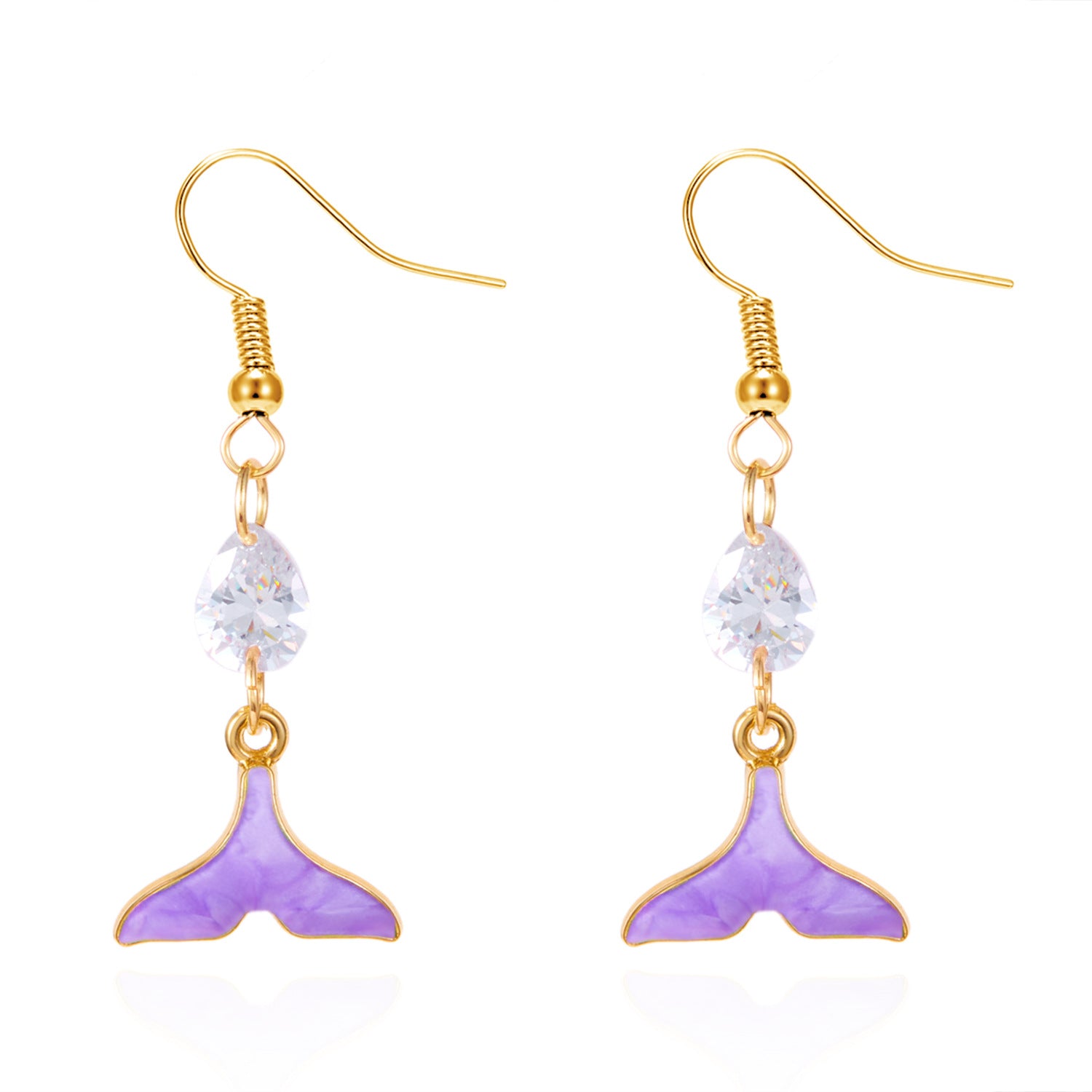 Wholesale Mermaid Tail Pearl Earrings