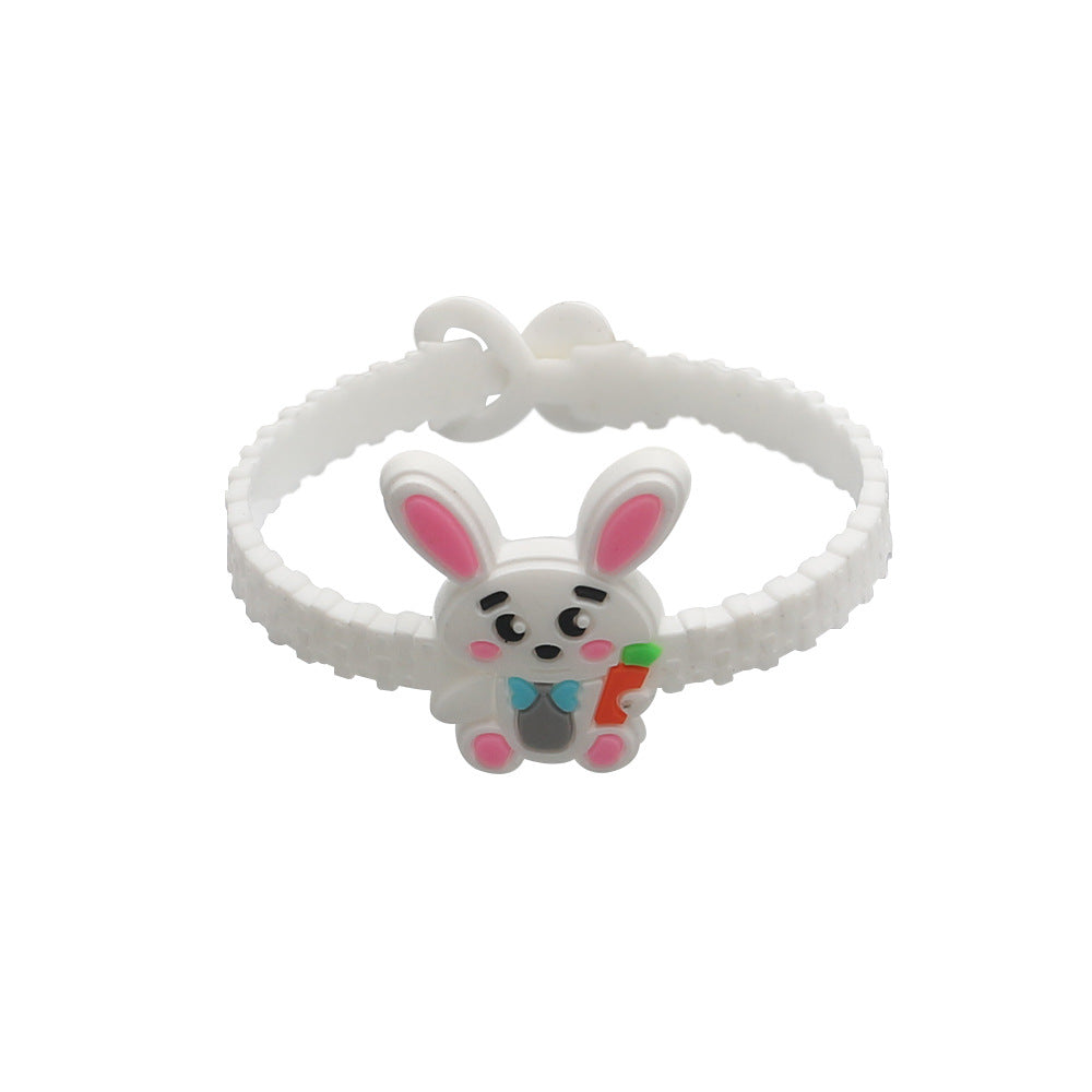 Wholesale Easter Egg Spring Eco-friendly PVC Bracelet