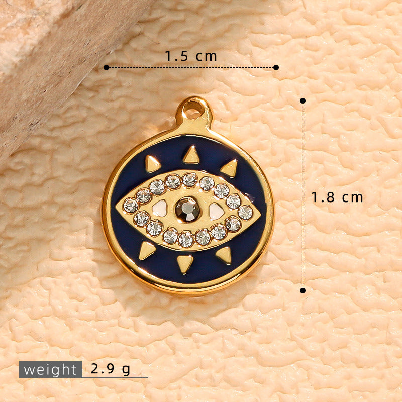 Wholesale e-commerce series of geometric stainless steel pendants