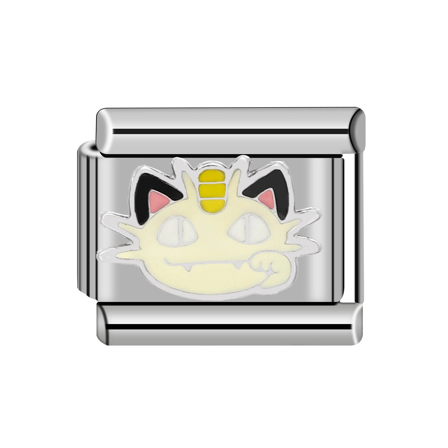 Wholesale 5pcs Italian Charm Bracelet Charm Module Stainless Steel Cute Bracelet 9mm DIY Pattern Free Stitching Detachable Composable Bracelet ACCVIP-BT-XY002