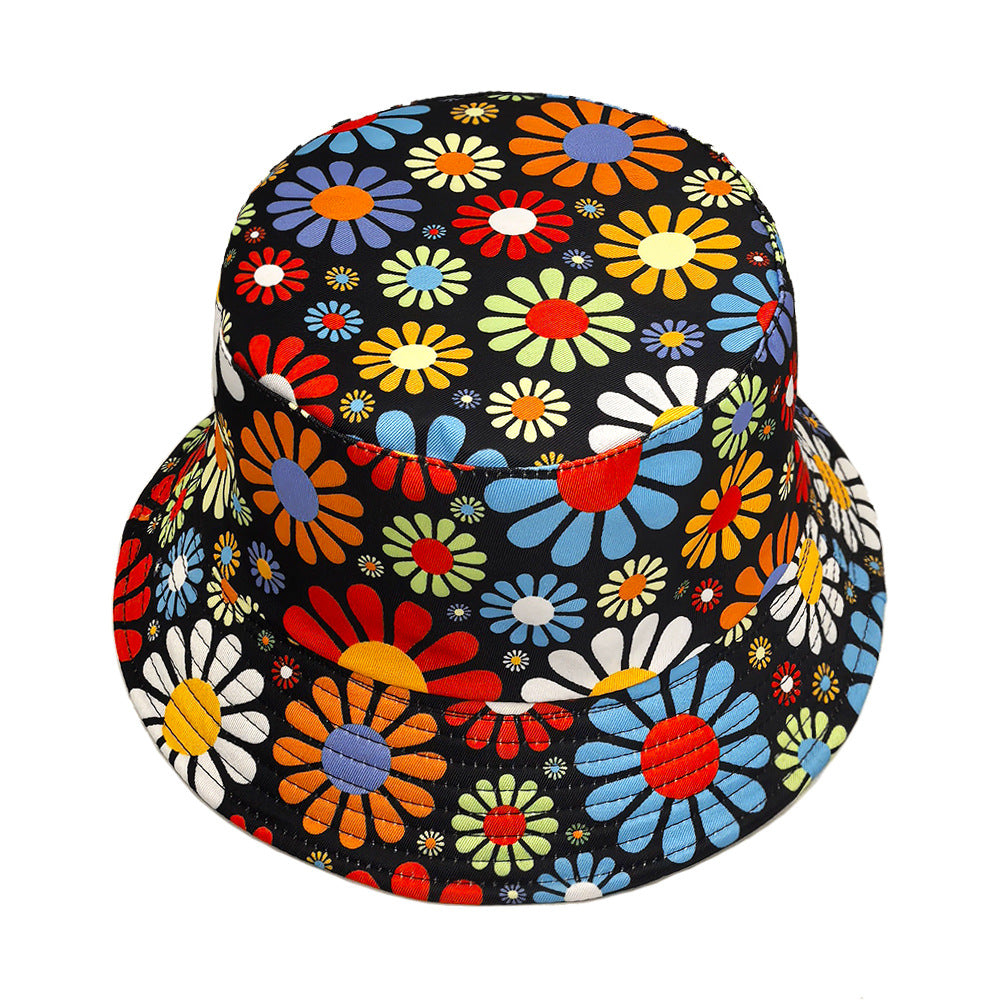 Wholesale Printed floral bucket hat