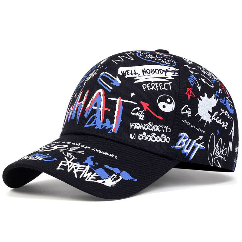 Wholesale Graffiti Peaked Cap Baseball Cap Hat ACC-HT-KuBang009