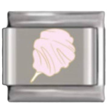 Wholesale Italian Charm Bracelet 9mm DIY Splicing Pink Series Titanium Steel Composable Bracelet