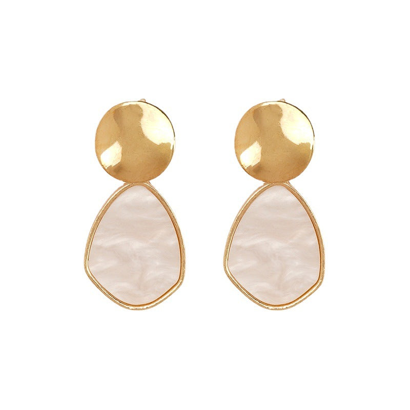 Wholesale Geometric Heart Acrylic Earrings - Stylish Fashion Accessory for Everyday Wear or Gift