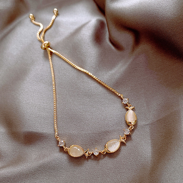 Wholesale  Light Luxury Simple Pearl Bracelet