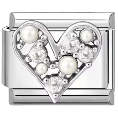 Wholesale  Italian Charm Bracelet 9mm DIY Simple Niche Creative Stainless Steel Composable Bracelet