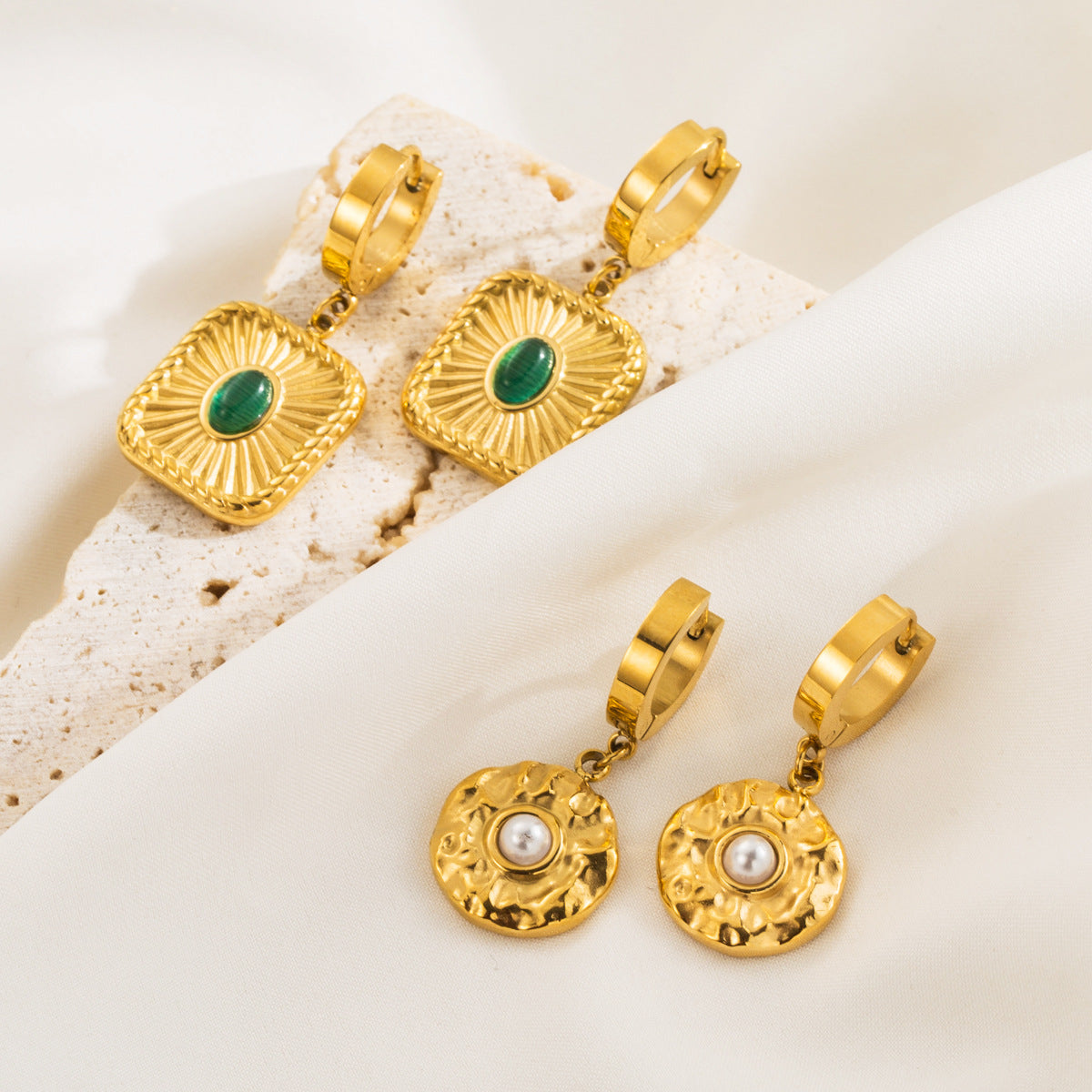 Wholesale Vintage Stainless Steel Earrings ACC-ES-BP001