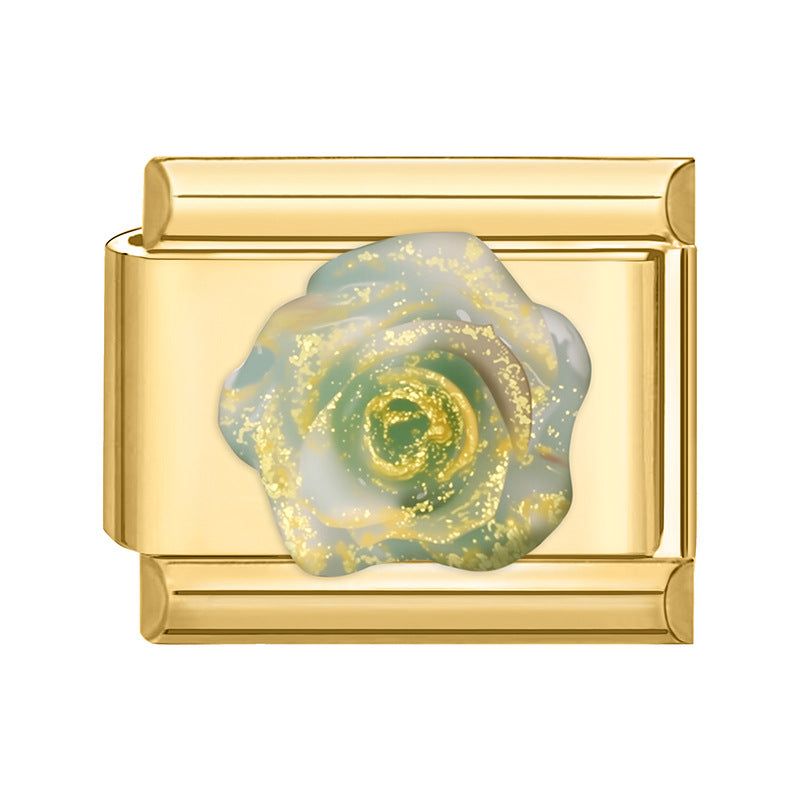 Wholesale Italian Charm Bracelet 9mm DIY Splicing Cute Creative Stainless Steel Composable Bracelet