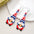 Wholesale  Independence Day Dwarf Stars and Stripes Acrylic Earrings