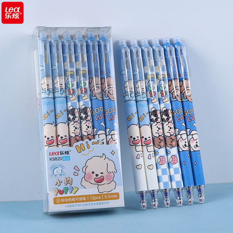 Wholesale Press Erasable Pen 0.5mm Gel Pen Hot Erasable ACC-PN-LeXuan001