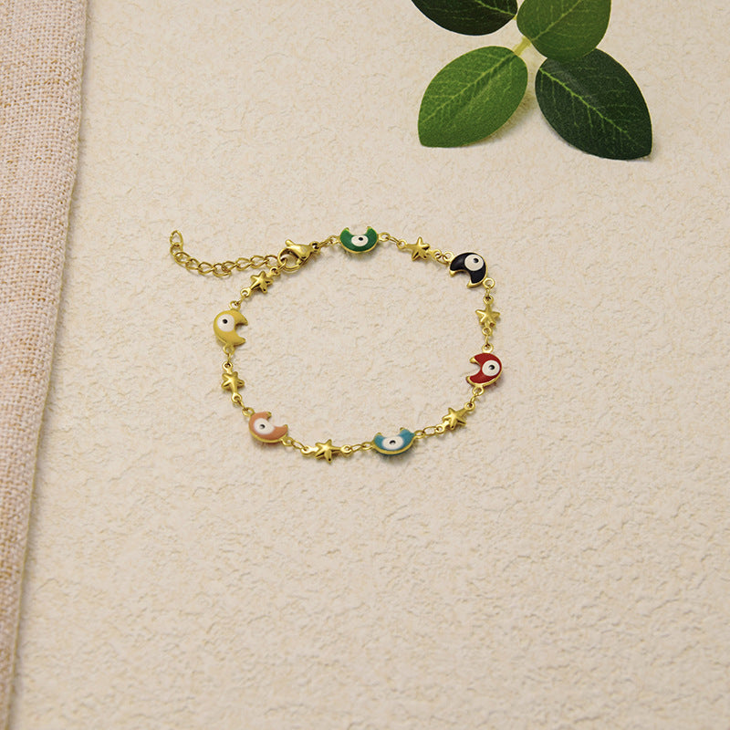 Wholesale Devil's Eye Bracelet Stainless Steel Bracelet