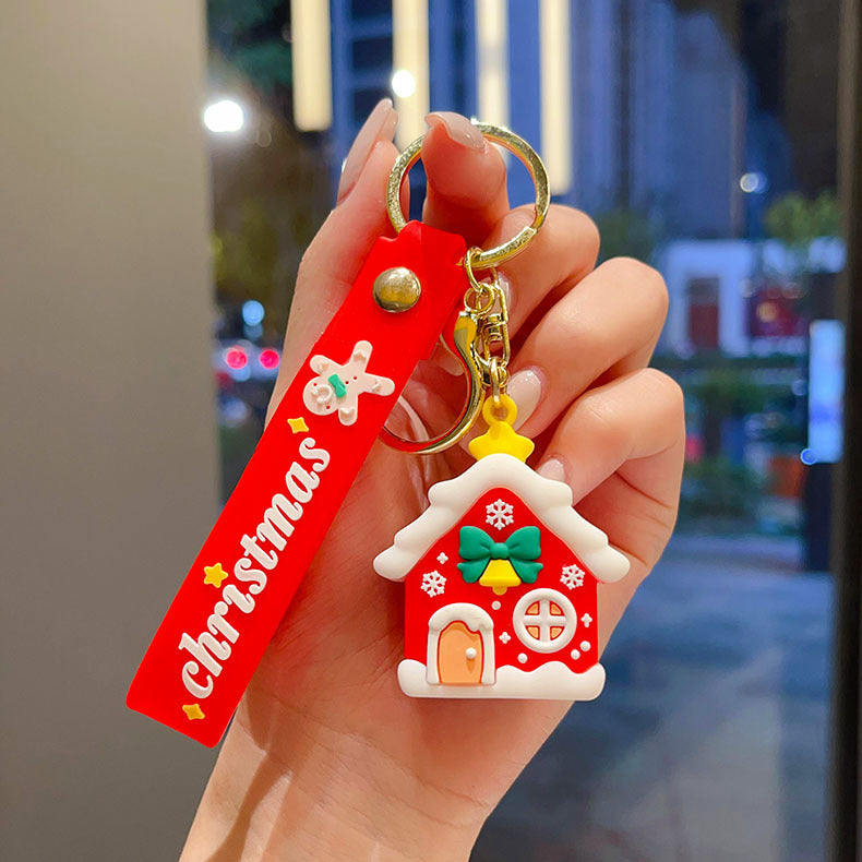 Wholesale Christmas Tree Reindeer Keychain ACC-KC-JinYao001