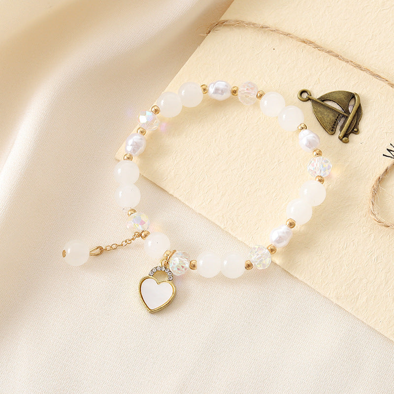 Wholesale Butterfly Crystal Glass Bracelet ACC-BT-YiL004