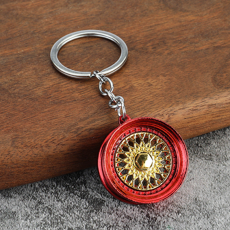 Wholesale Car BBS Wheel Metal Keychains ACC-KC-YuJia006