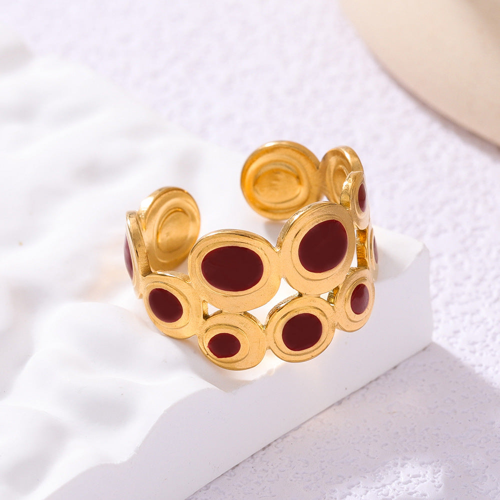 Wholesale Stainless steel open ring