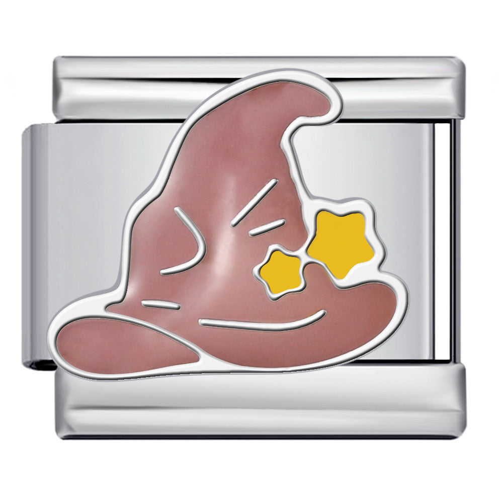 Bracelet de charme italien 5pcs 5pcs 9 mm DIY BRACET CRÉATIVE CRÉATIVE BRACILABLE COMPOSABLE