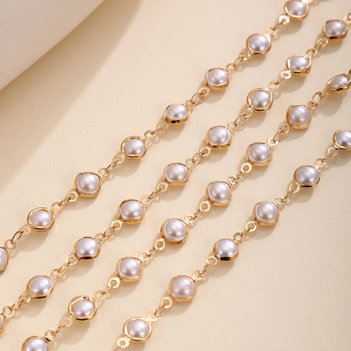 Wholesale Modern Women S Y Shaped Tassel Necklace With Imitation Pearls Gold Tone Fashion Jewelry Accessory For Gifting