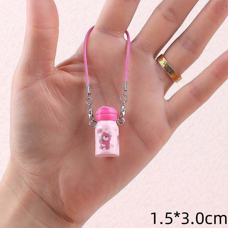 Wholesale Cute cartoon mini thermos cup doll accessories