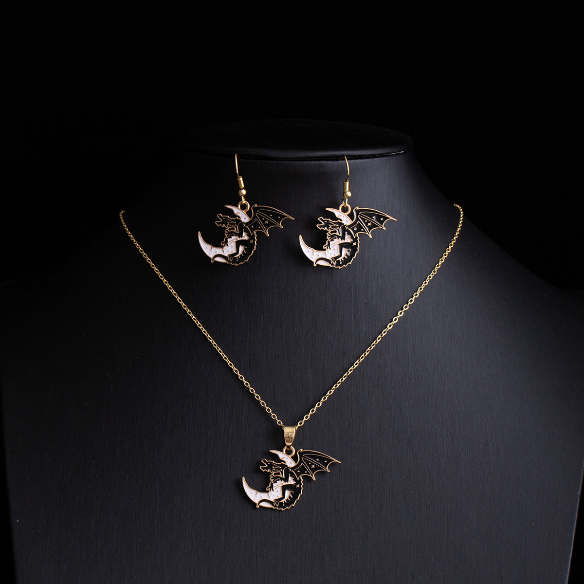 Wholesale Gothic  cartoon ghost earrings skull jewelry