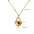 Wholesale Ocean Series Stainless Steel Shell Natural Stone Necklace