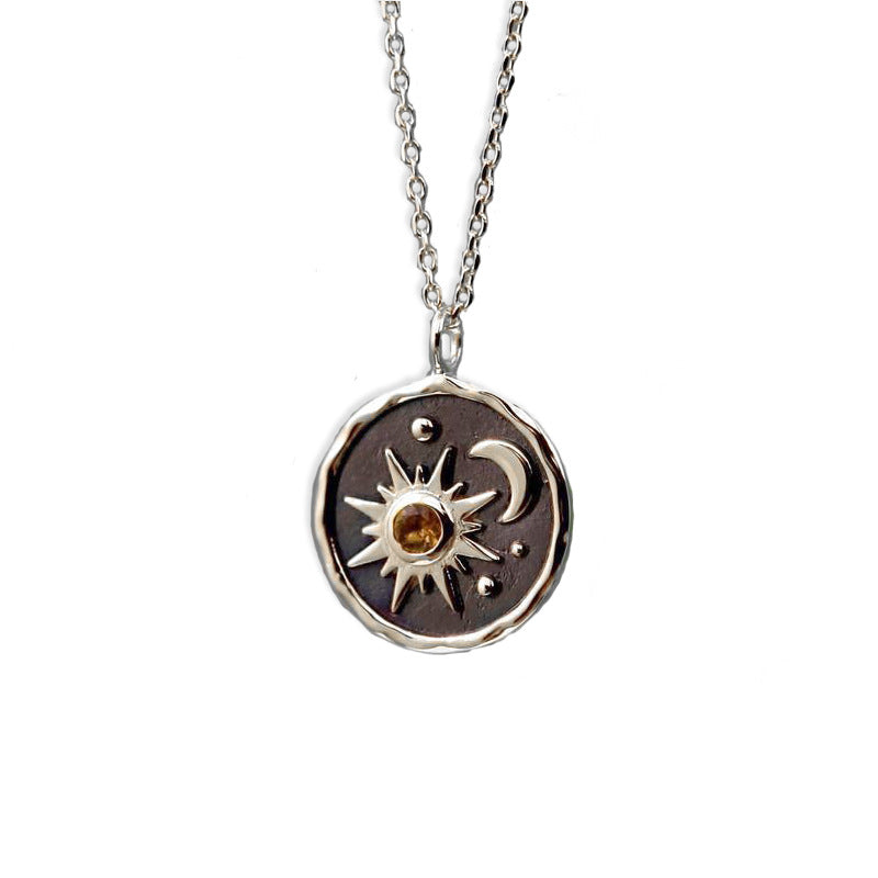 Wholesale Bohemian Style Vintage Pendant Earrings Necklace suit