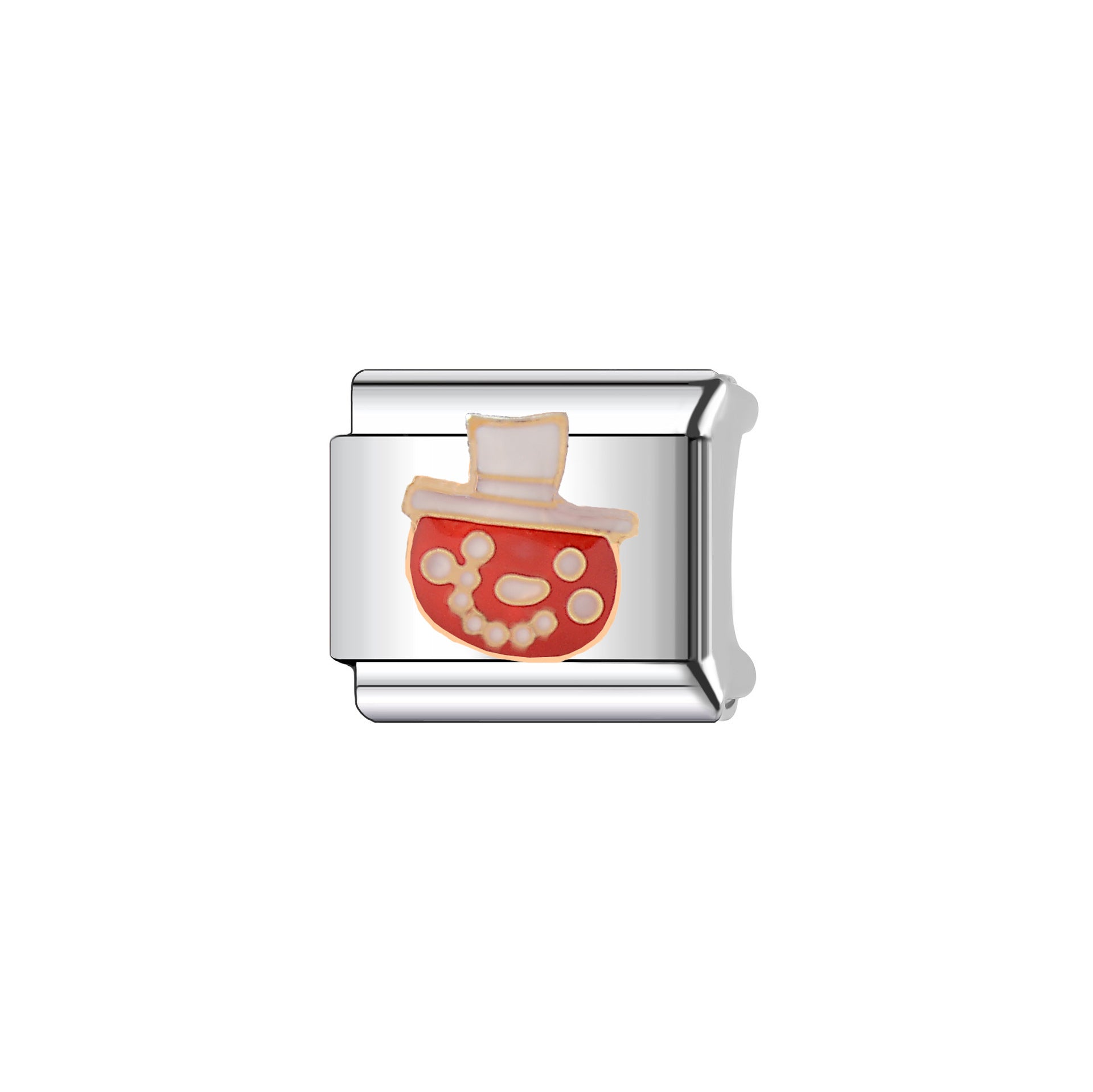 Großhandel italienisches Charmearmband 9mm DIY Spleißen Weihnachtsdelose -Stahl -Komponierbares Armband