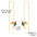 Wholesale  Rhinestone Bird Ear Line Personality Elegant Long Earrings