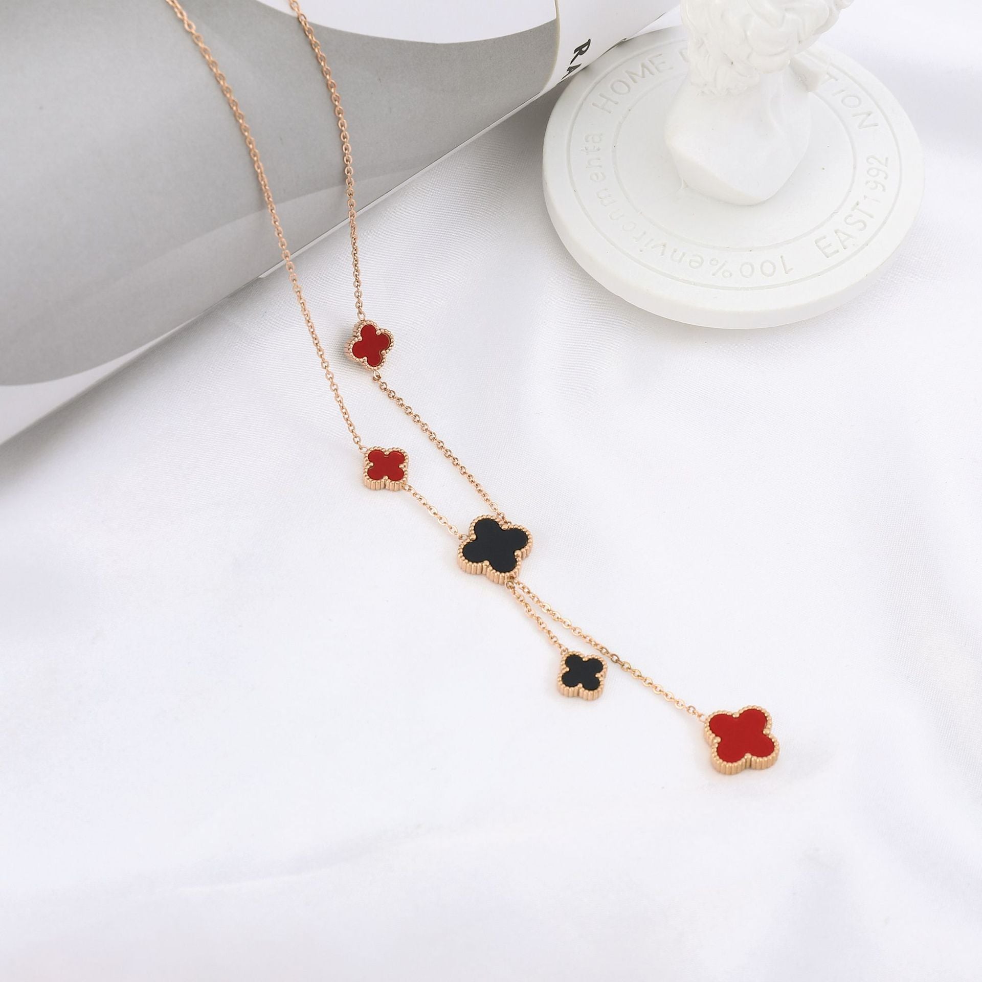 Wholesale Titanium Steel Luxury Necklace ACC-NE-Quanx003