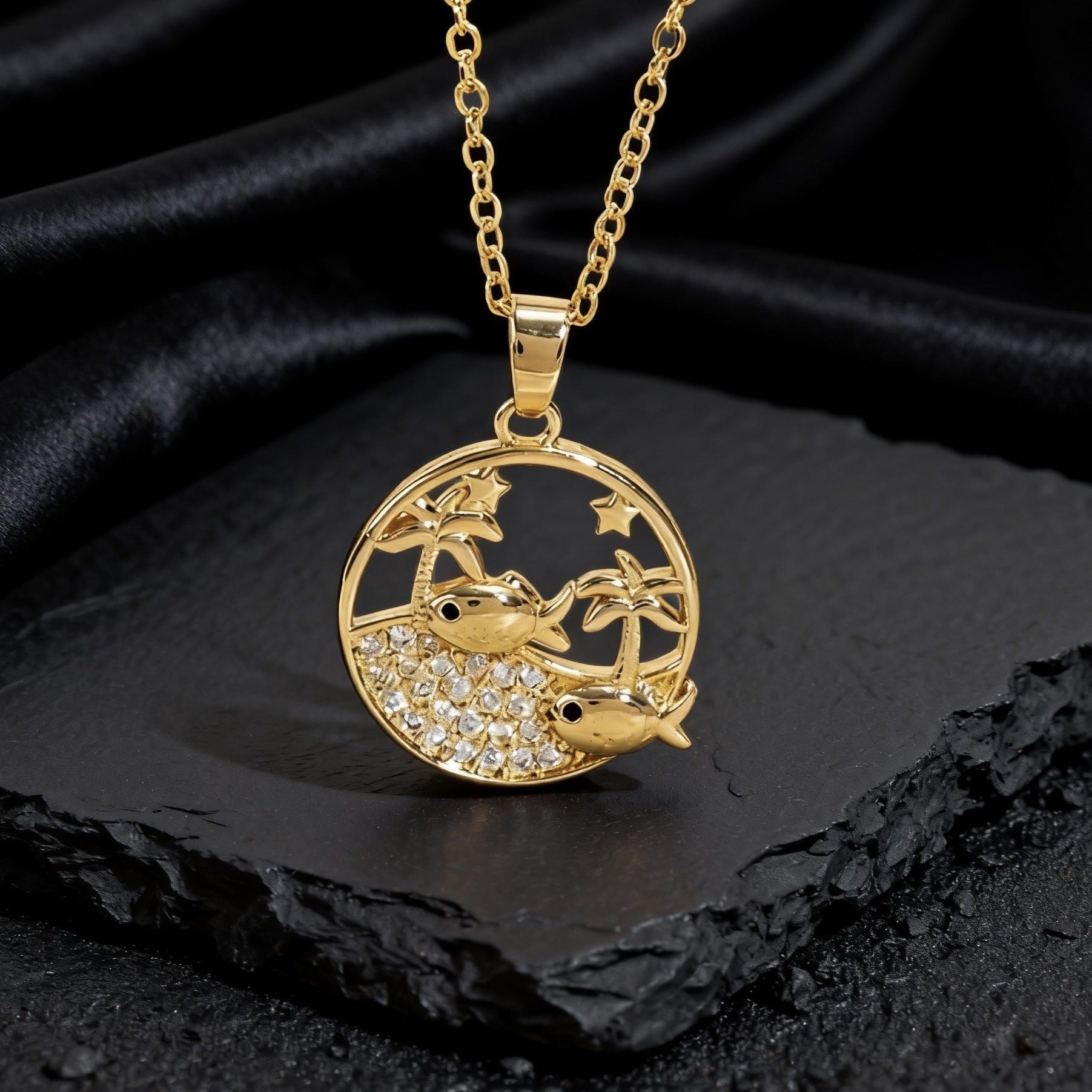 Wholesale Copper Tree Of Life Hollow Pendant Necklace For Women Chic Collarbone Chain Stylish Jewelry Accessory For Gift And Resale