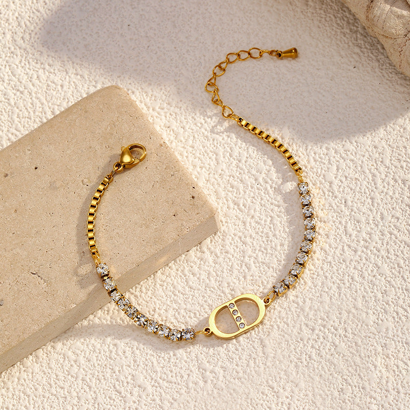 Wholesale stainless steel  versatile exquisite Bracelet