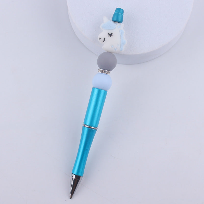 Wholesale  creative cartoon animal Kaola elephant silicone beads beaded pen