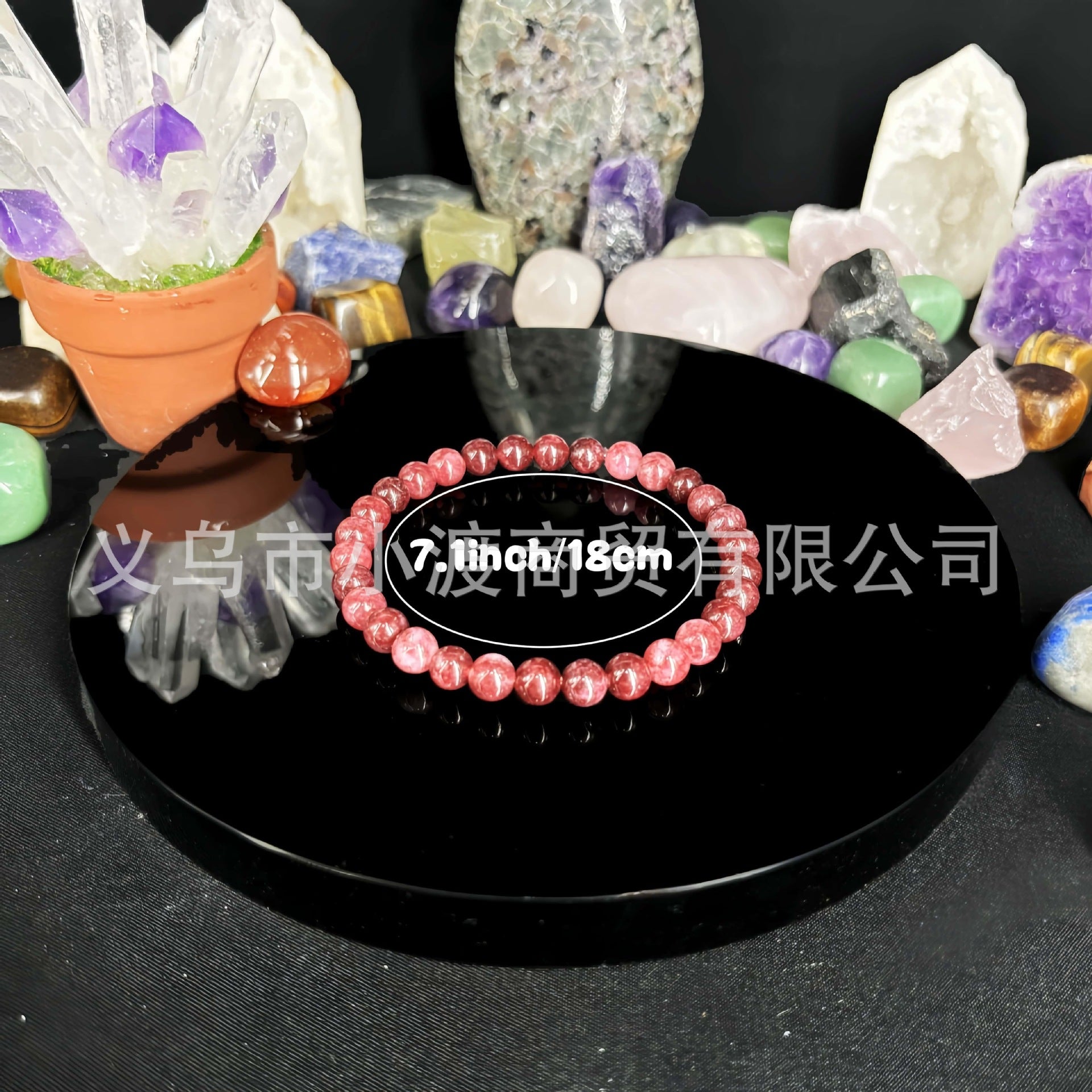 Wholesale Chalcedony Garnet Bracelet