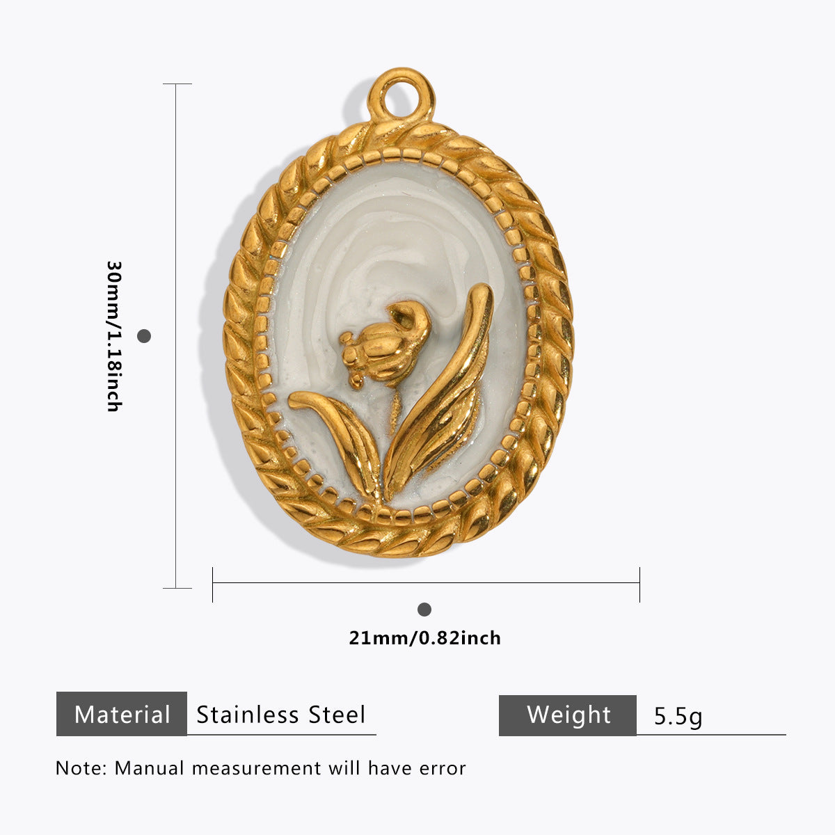 Wholesale Stainless Steel  Pearl Pendant Oil Drop Key Lock Pendant