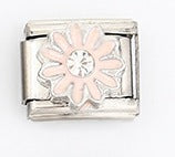 Wholesale Italian Style Flower Modular Bracelet Stainless Steel Fashion Accessory For Gift And Resale