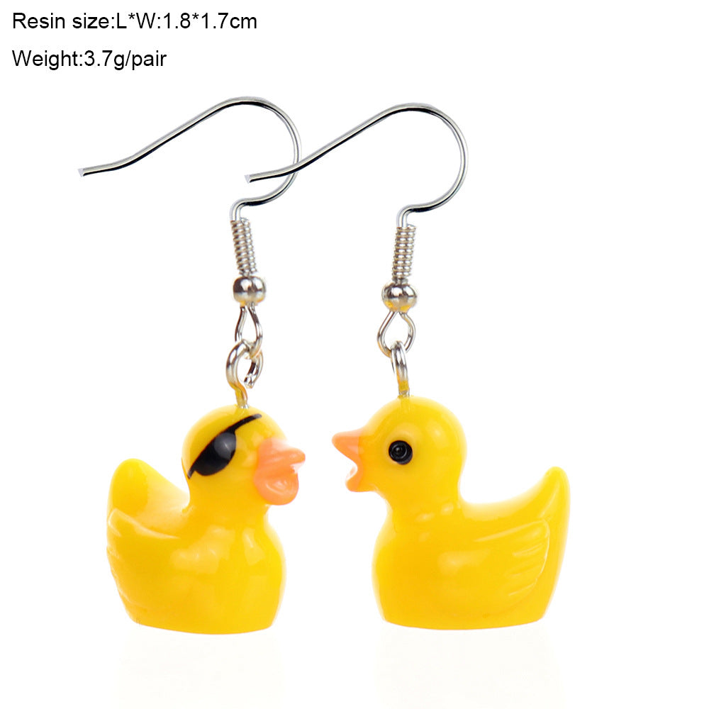 Wholesale  Cute Three-Dimensional Cartoon Halloween Ghost Earrings