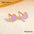 Wholesale  Colorful Oil-Dropping Stainless Steel Earrings
