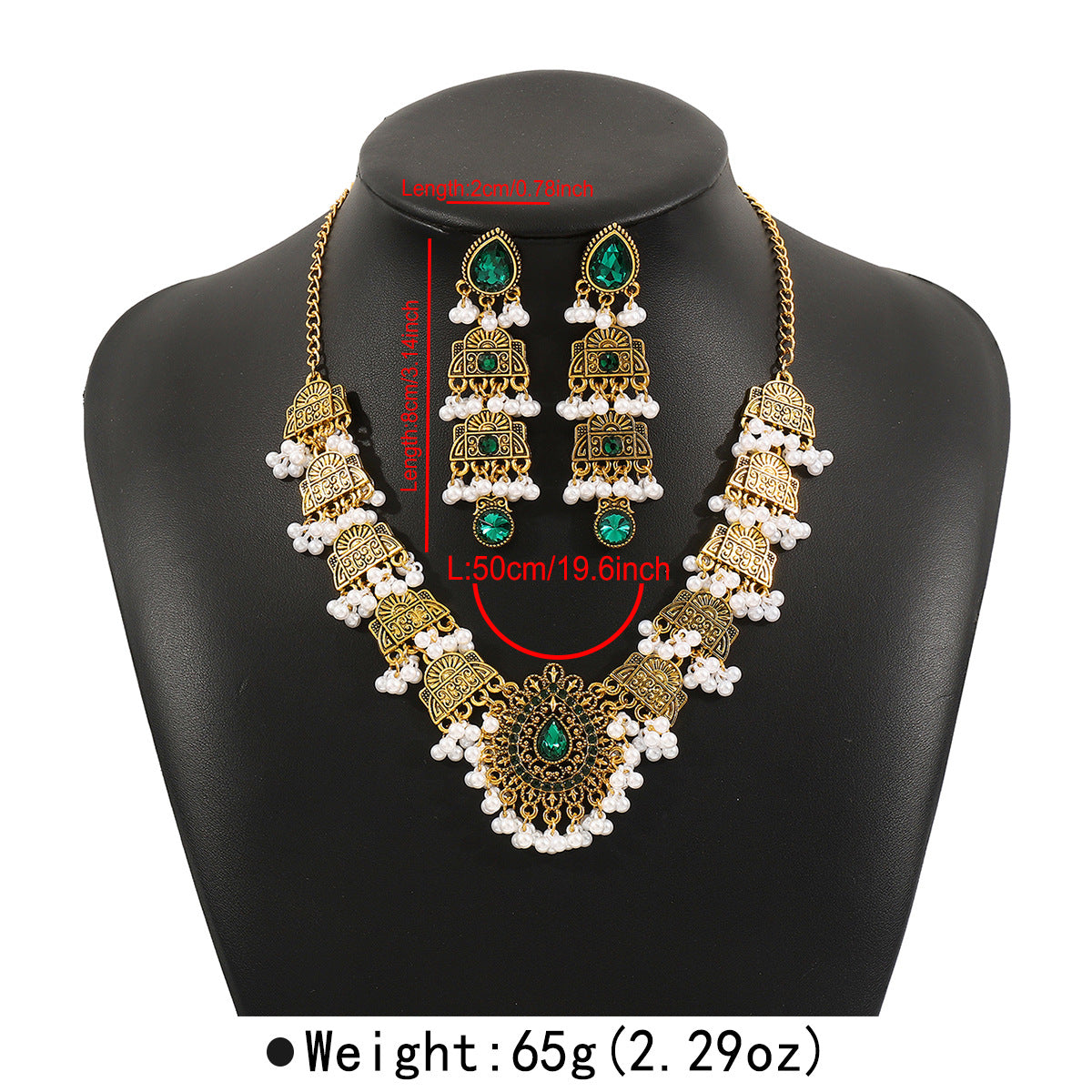 Wholesale Necklace and Earrings Set,  Exaggerated Stylish