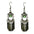 Wholesale National style ancient metal tassel drop earrings