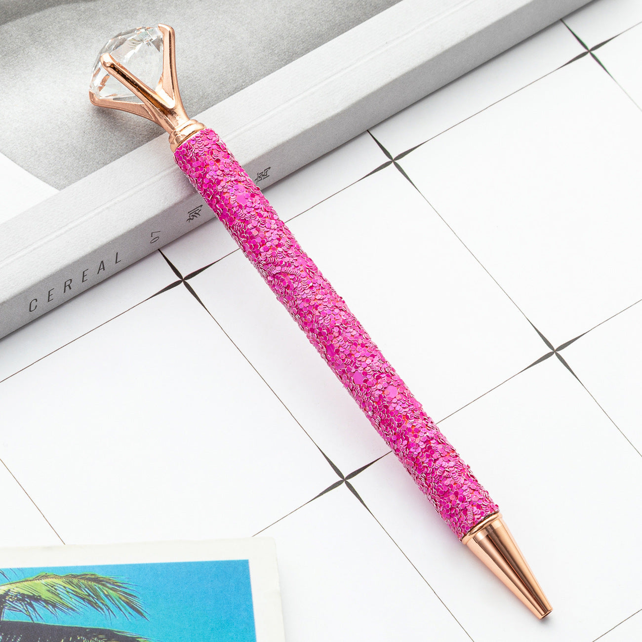 Wholesale Metal Sequin Ballpoint Pen