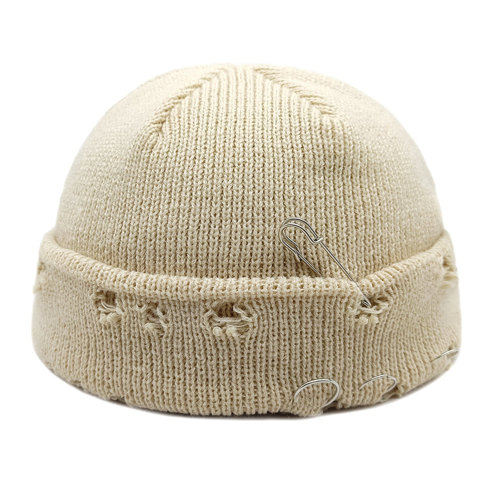 Wholesale Women' s Melon Hat  Fashionable Broken Hat