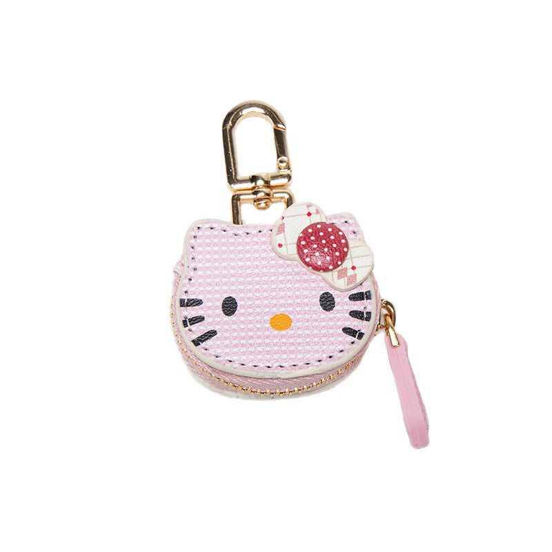 Wholesale Colorful cat keychain charm