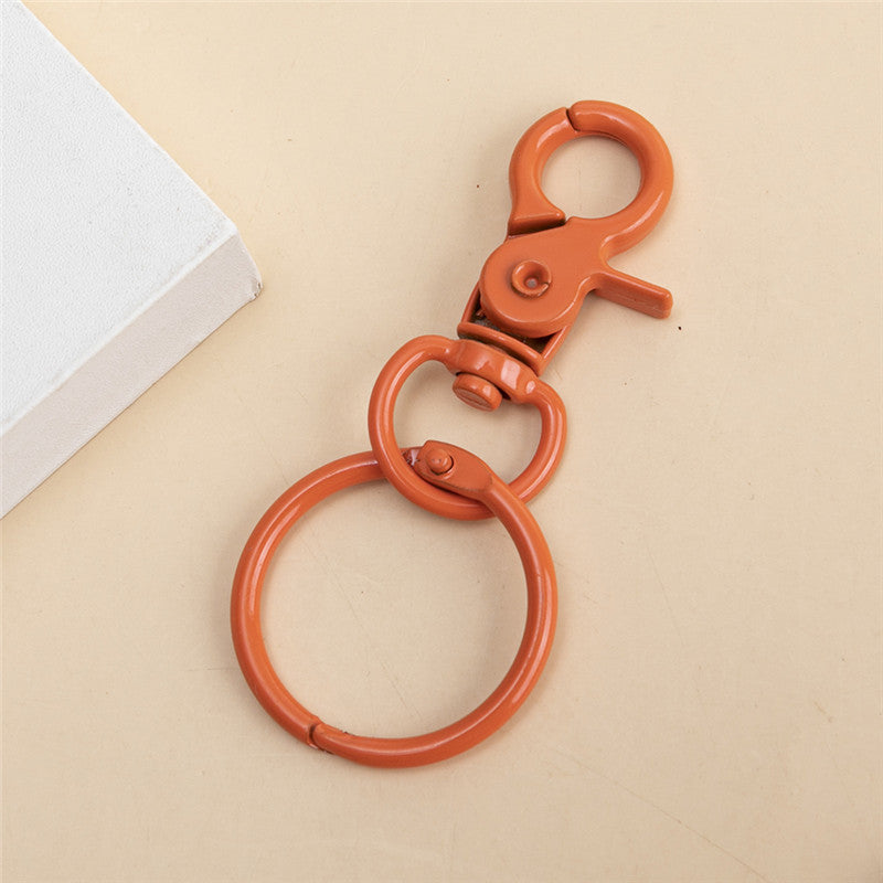 Wholesale 10pcs/pack Alloy Lobster Clasp Keychain Bulk DIY Accessories