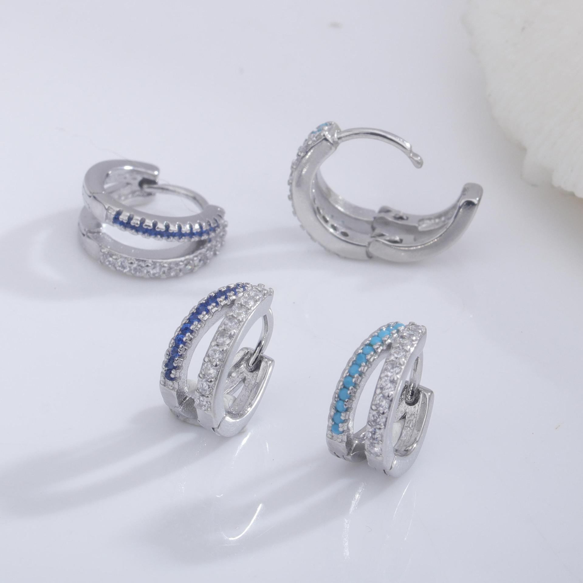 Wholesale Unisex turquoise earrings with a premium feel—suitable for wholesale and resale