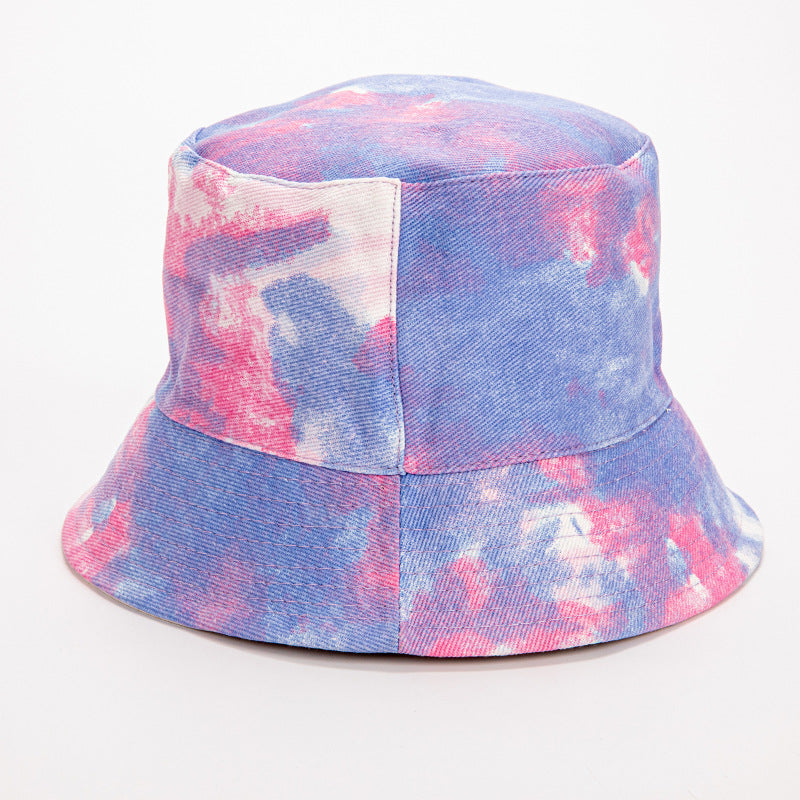 Wholesale  cotton tie-dyed fisherman hat  casual basin hat