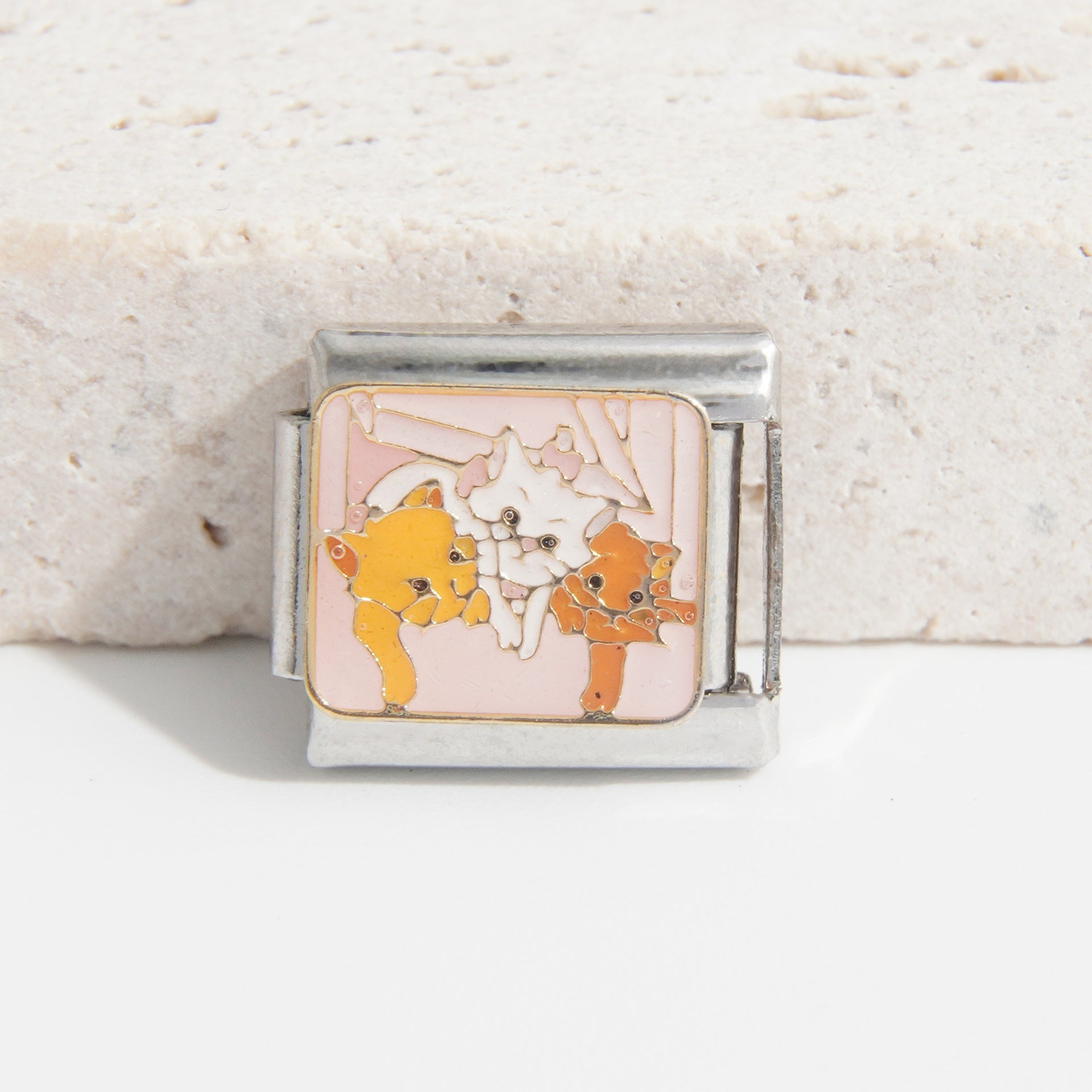 Wholesale Italian Charm Bracelet 9mm DIY Splicing Love Stainless Steel Composable Bracelet