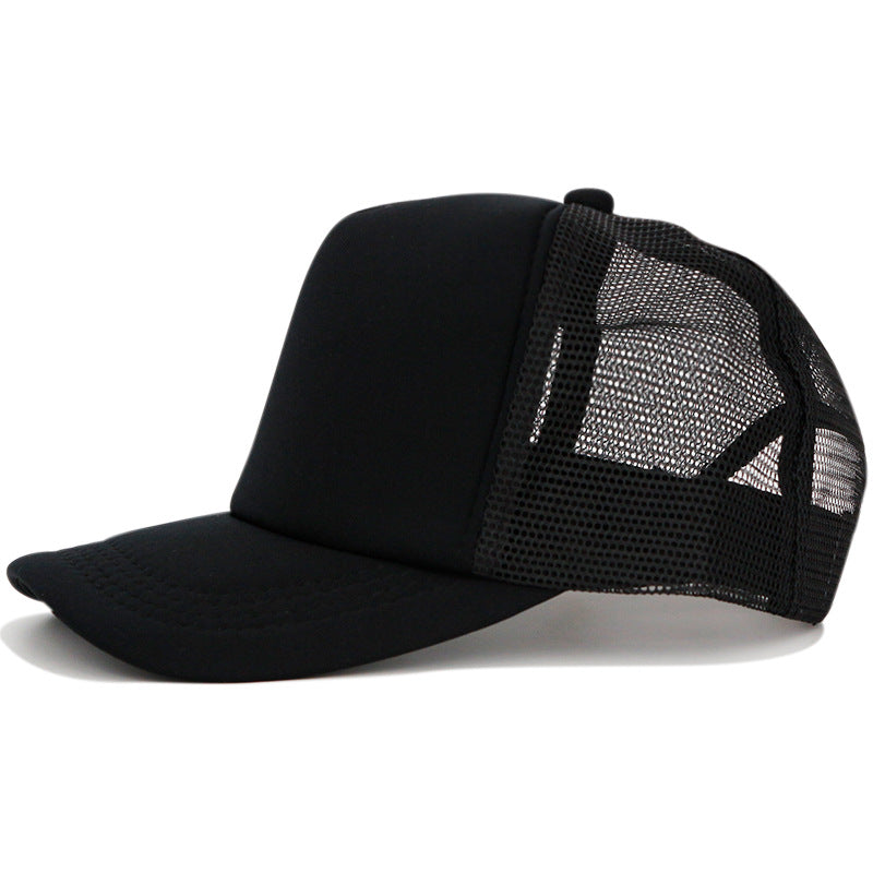 Wholesale Outdoor Solid Color Light Plate Mesh Hat Embroidery Baseball Cap ACC-HT-XiongYing001